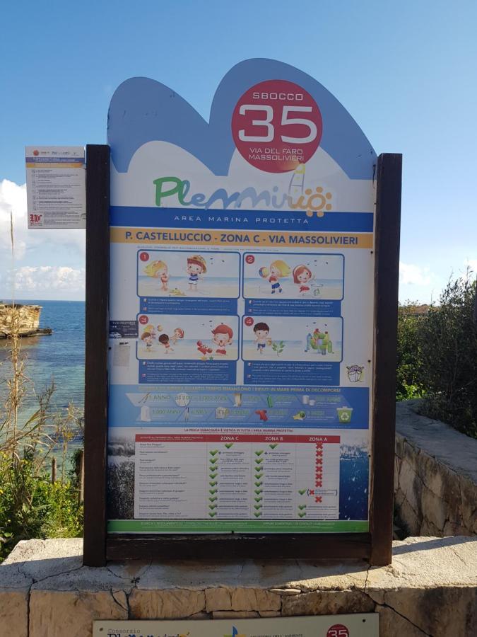 Il Paradiso Sul Mare Сиракузы Экстерьер фото
